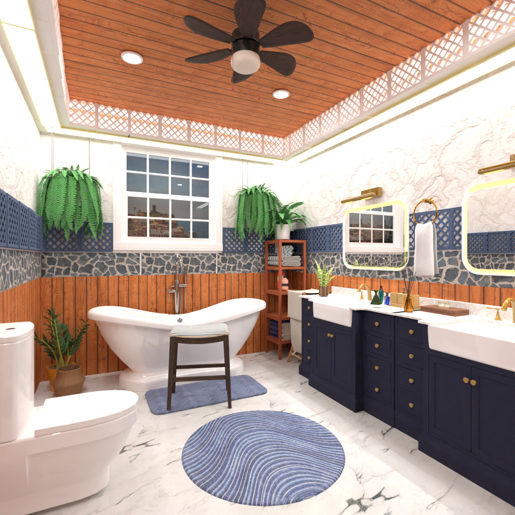 Nautical bathroom #12250030 by Editors Choice