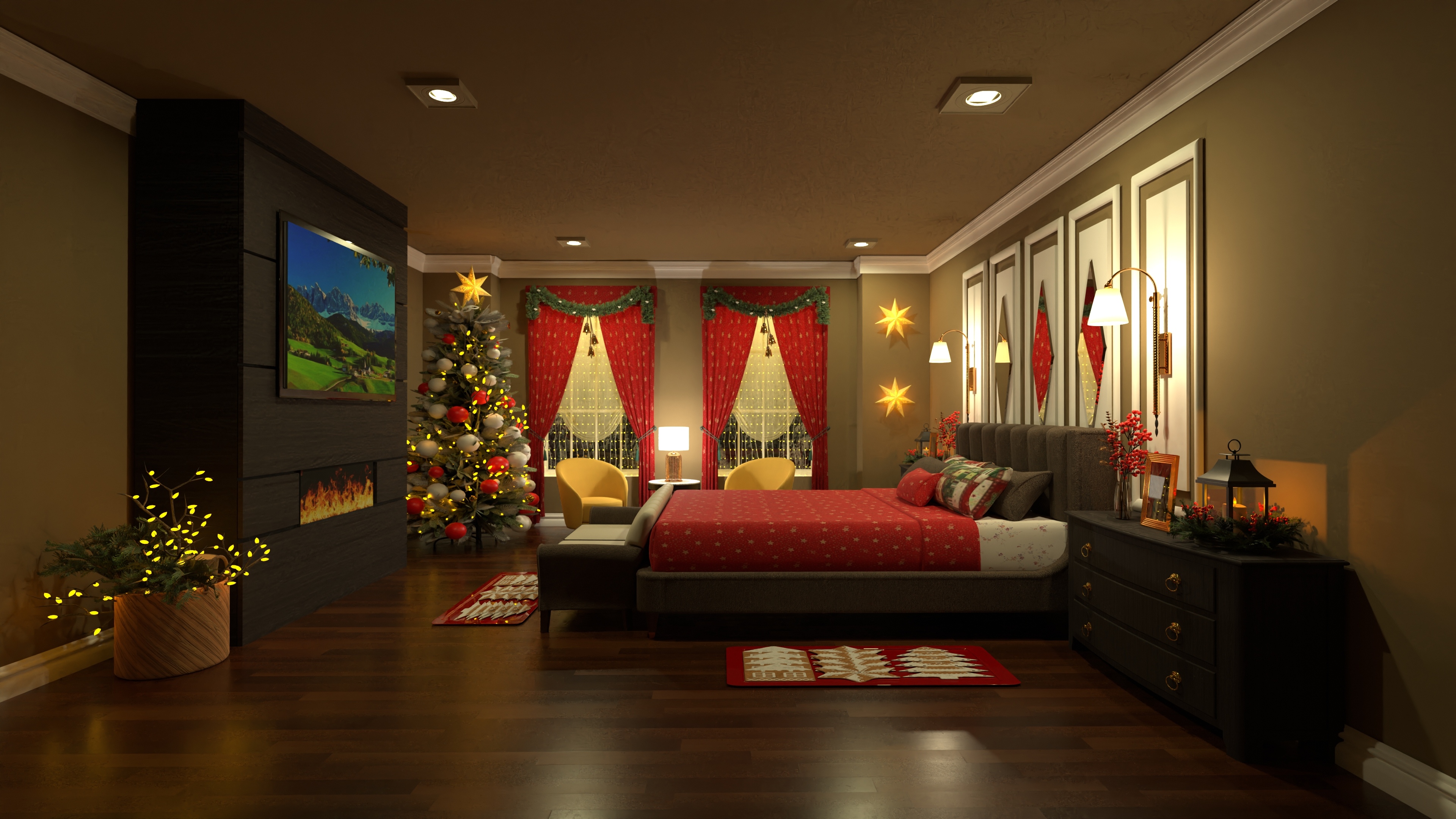 Christmas Bedroom #23340554 by MariaCris