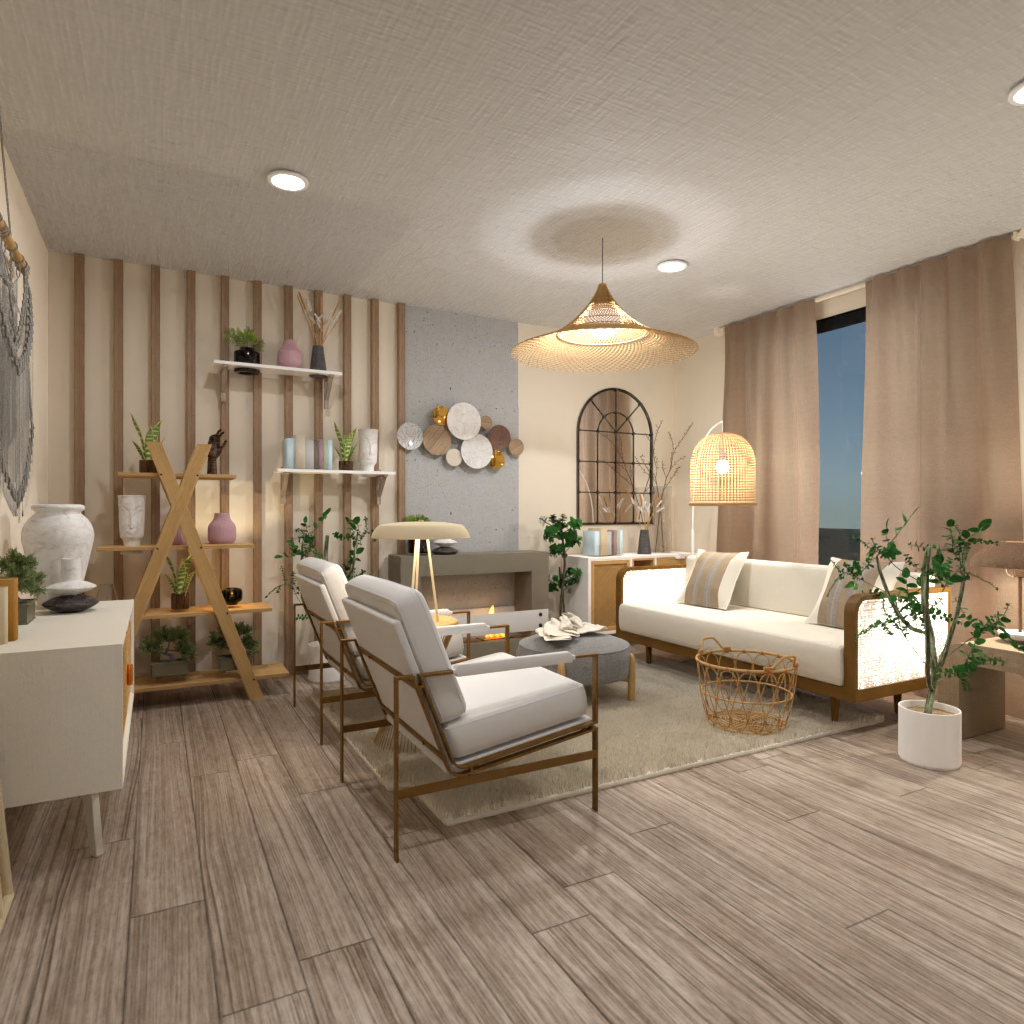 Japandi Living Room #3344084 by Editors Choice