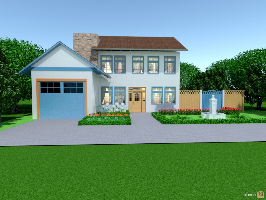 Sobrado Tradicional. #1009231 by Michelle Silva