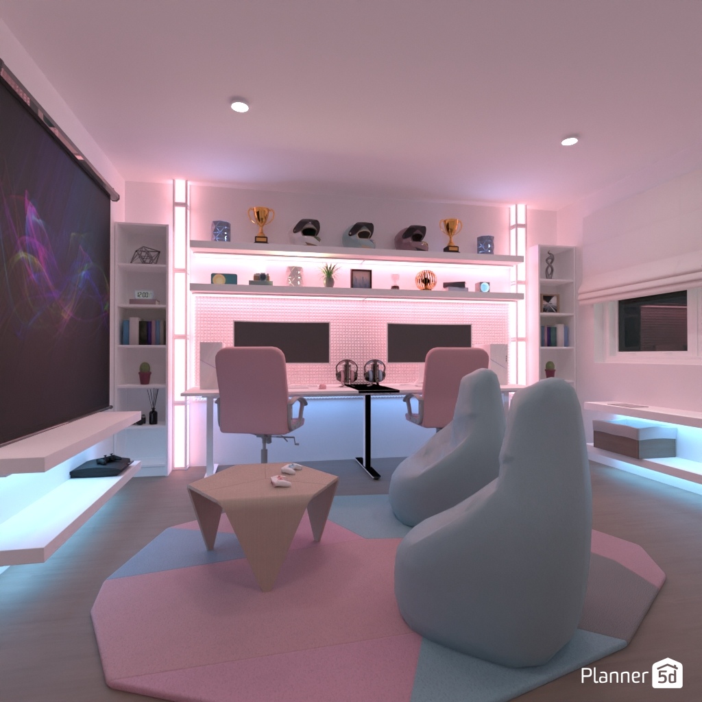 Gaming room #21951090 Por Editors Choice