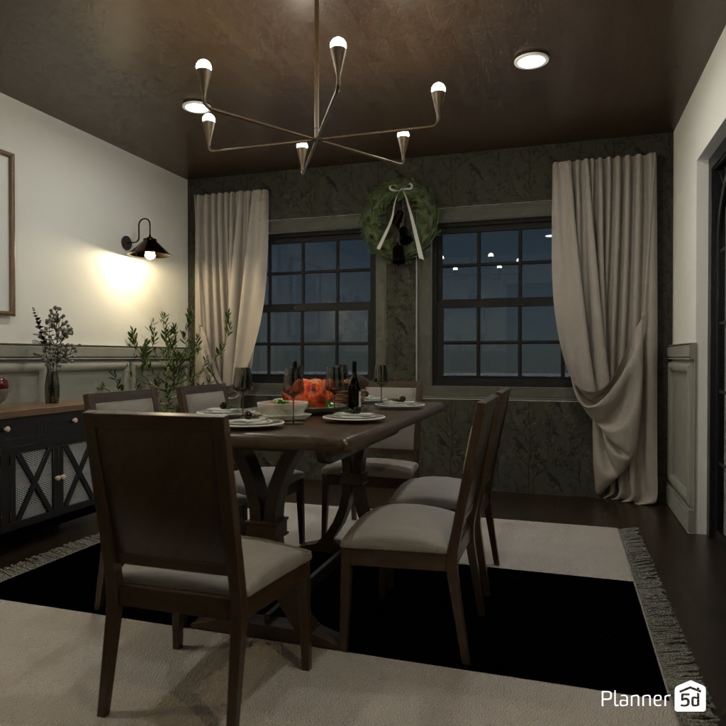 DB: Thanksgiving Day - room shell copy #23439975 by Editors Choice