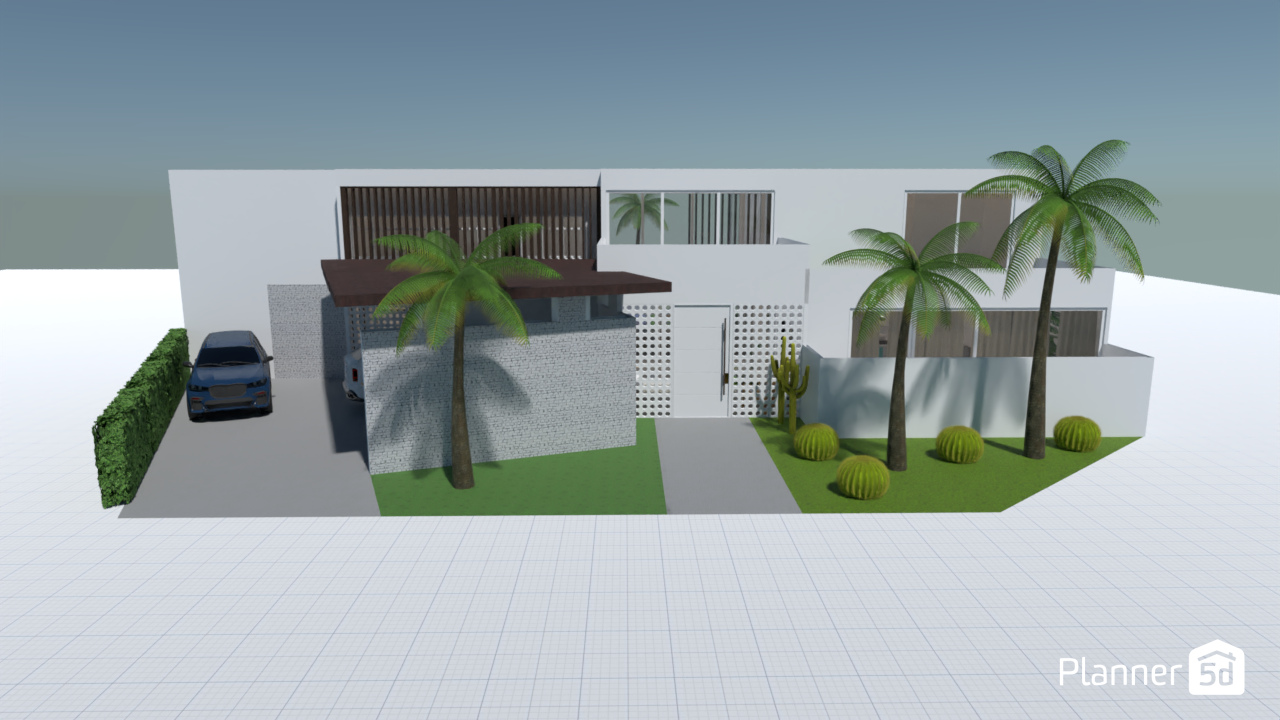 mid century House #18936639 by __Hugo555