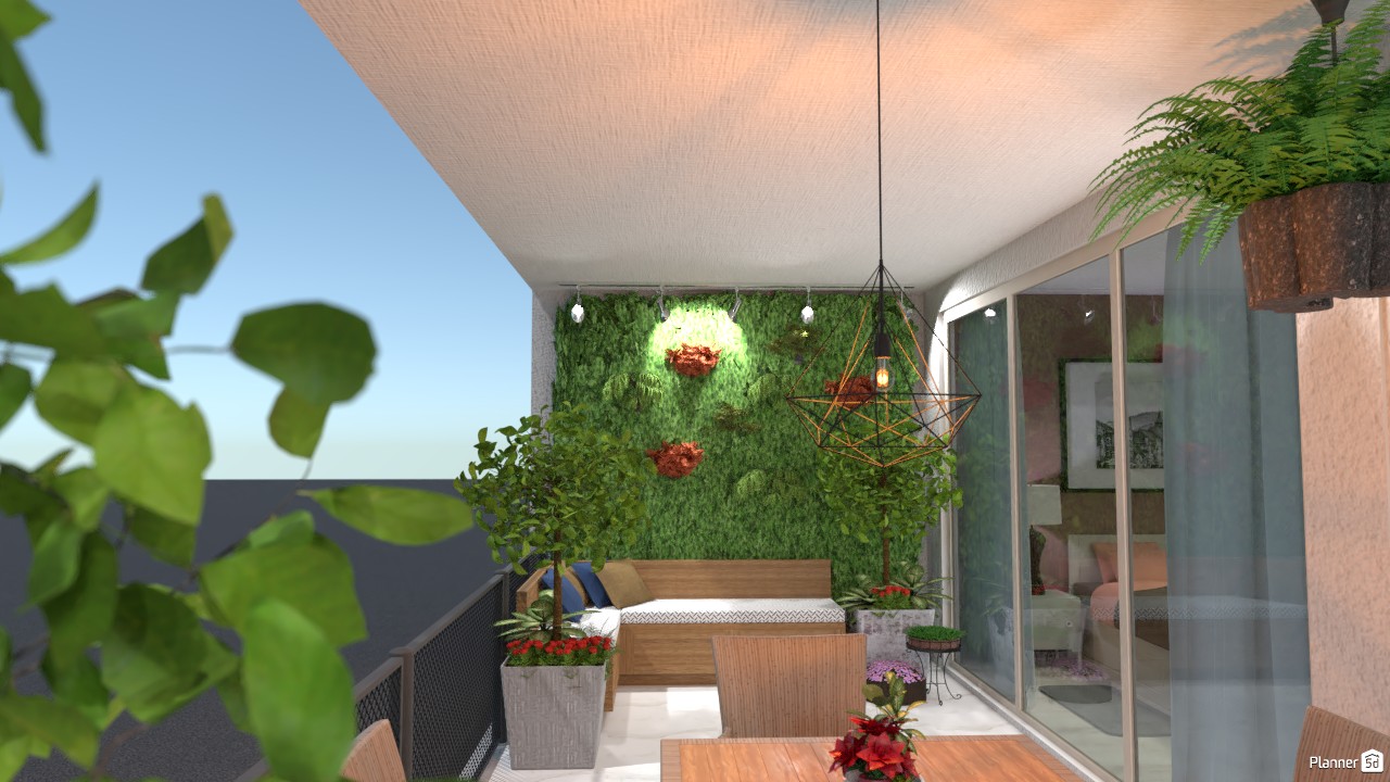 APARTAMENTO COM PAISAGISMO #5489213 by Marilei Duarte