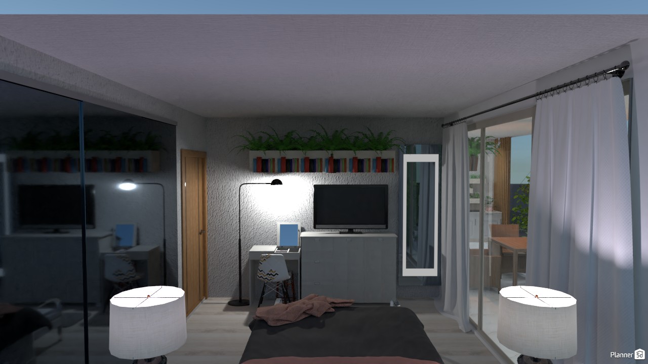 APARTAMENTO COM PAISAGISMO #5494993 by Marilei Duarte