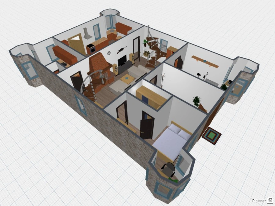 Castle house #82851 by Anonymous