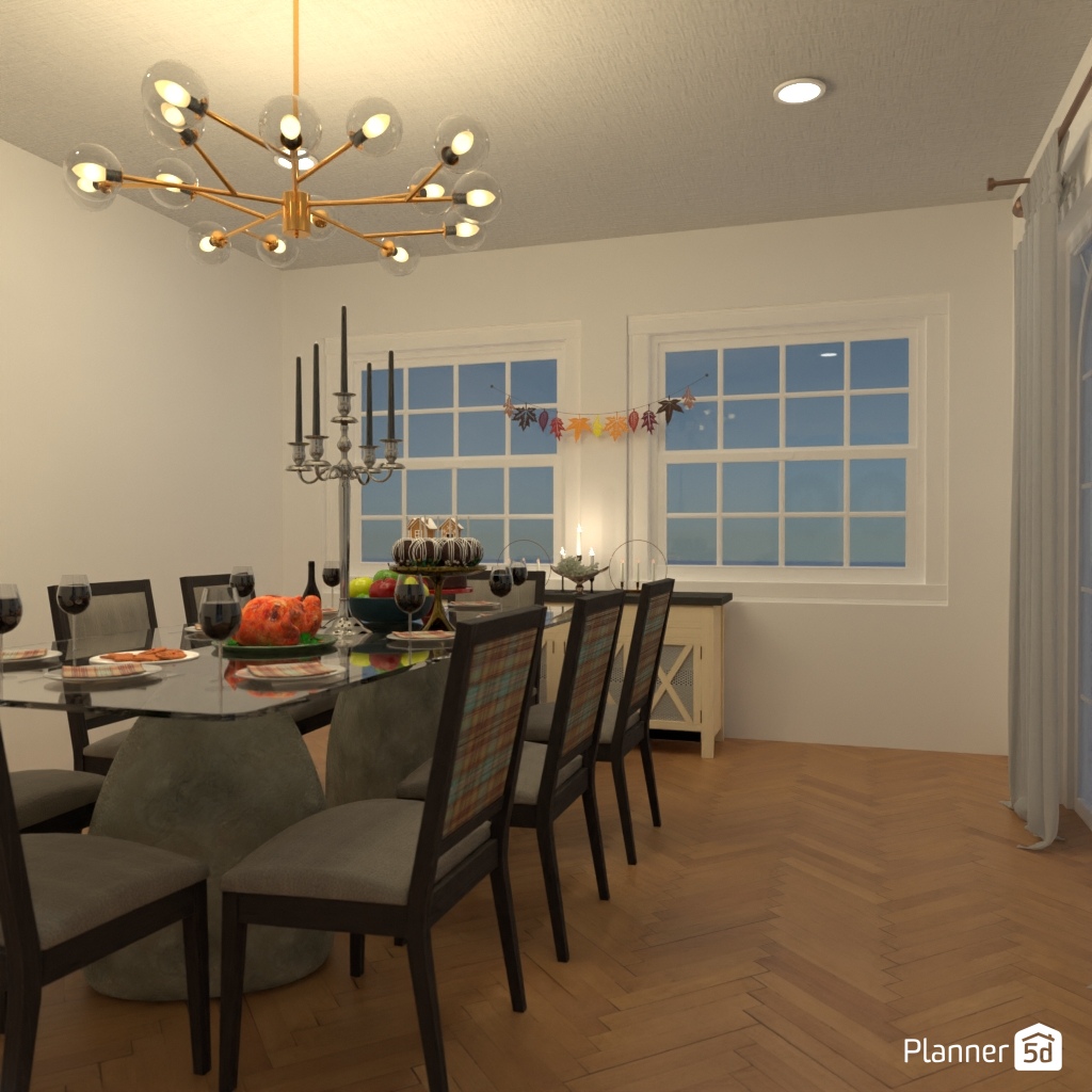 DB: Thanksgiving Day - room shell copy #23477967 by Editors Choice