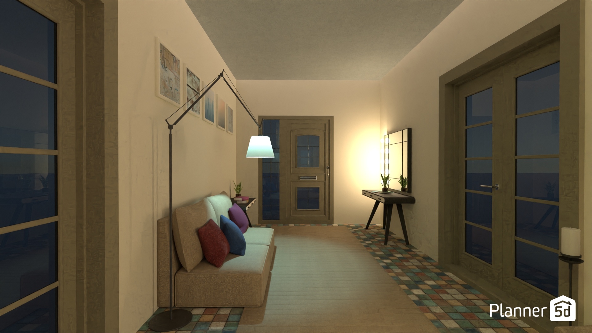 Entrada habitable: luz cálida y pausa antes del hogar #34228736 Por Yolanda Infante Garrido