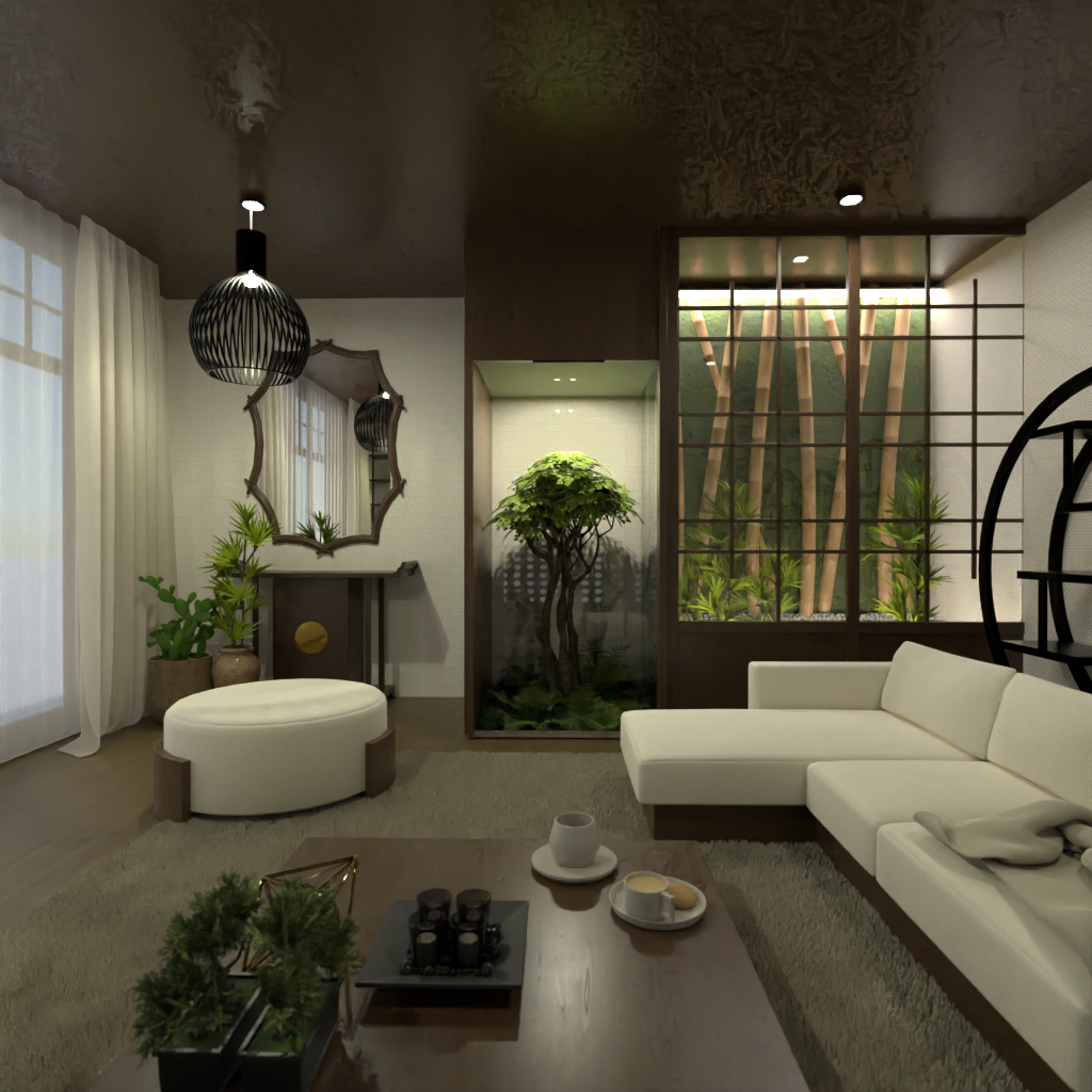 Japanese-style Living Room 15396119 by Editors Choice image
