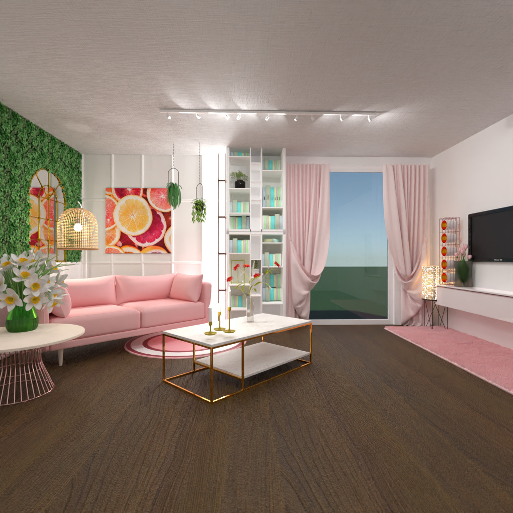 Spring Living Room #12156332 by Editors Choice