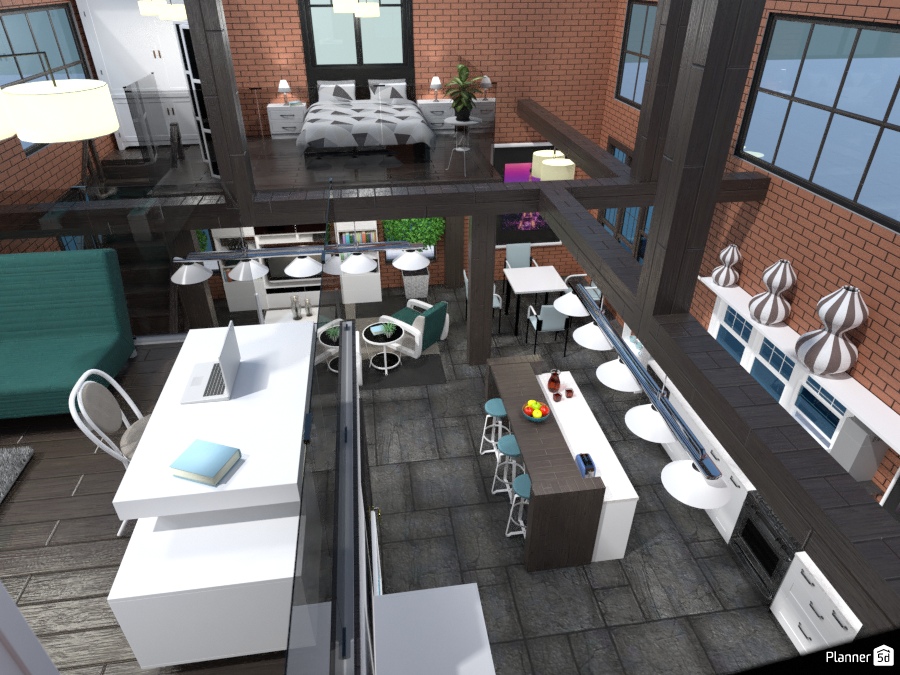 Open plan living #2145957 by Wilson