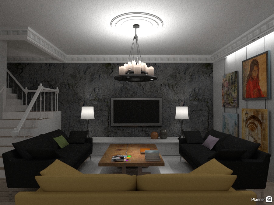 двухэтажная квартира #1591299 by Елена