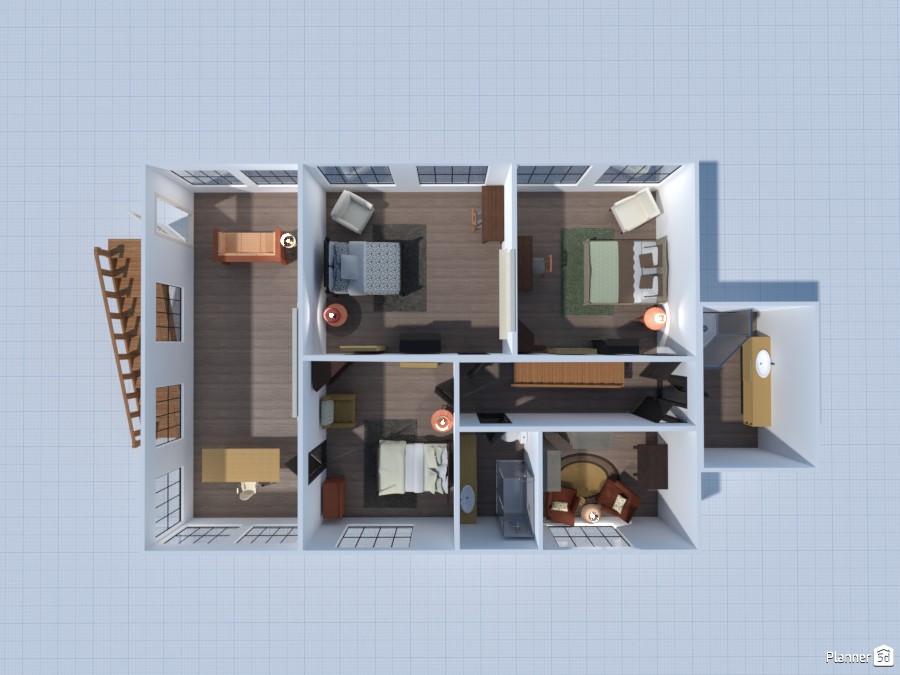 Hammond Upstairs #3182683 by Susan Robinson