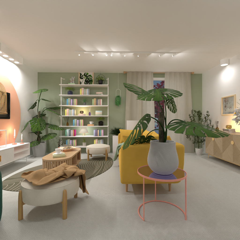 Spring Living Room #12156876 by Editors Choice