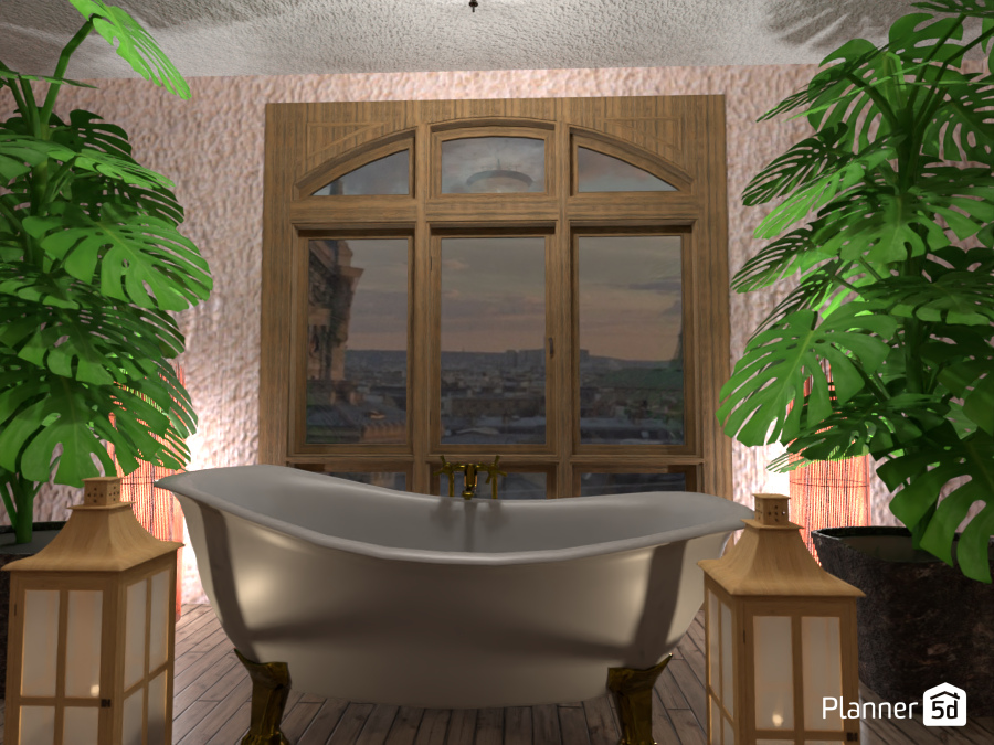 vintage french bathroom #9510364 by Leila Ashtiani