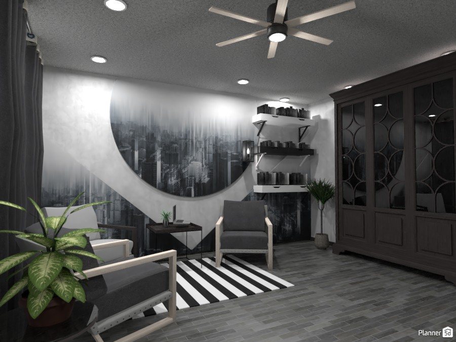 White and black office, Render 1 3591078 by Doggy image