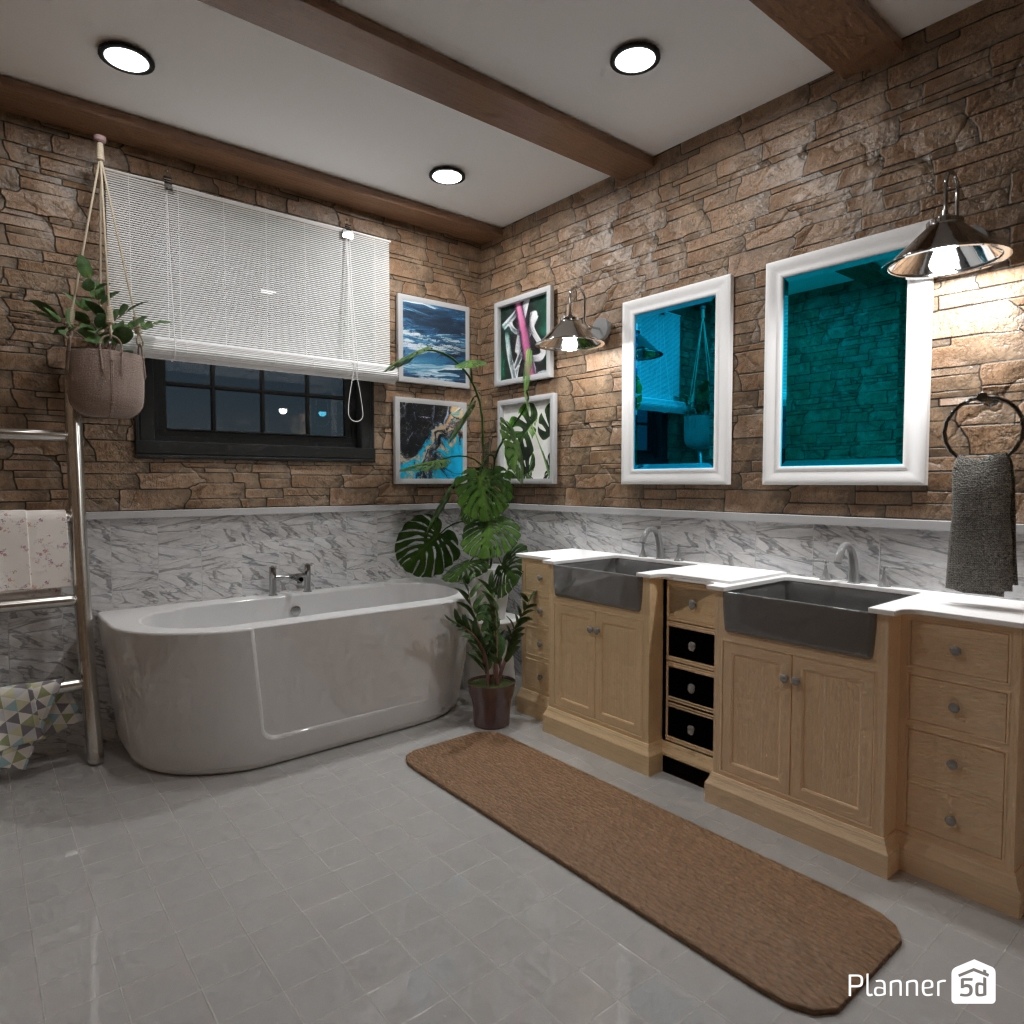 Nautical bathroom #26384804 by Editors Choice