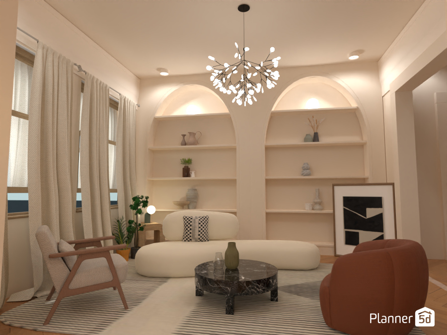 Paris Flat - Modern Minimal Nordic #8817189 by Ana G