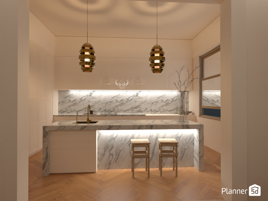 Paris Flat - Modern Minimal Nordic #8817249 by Ana G