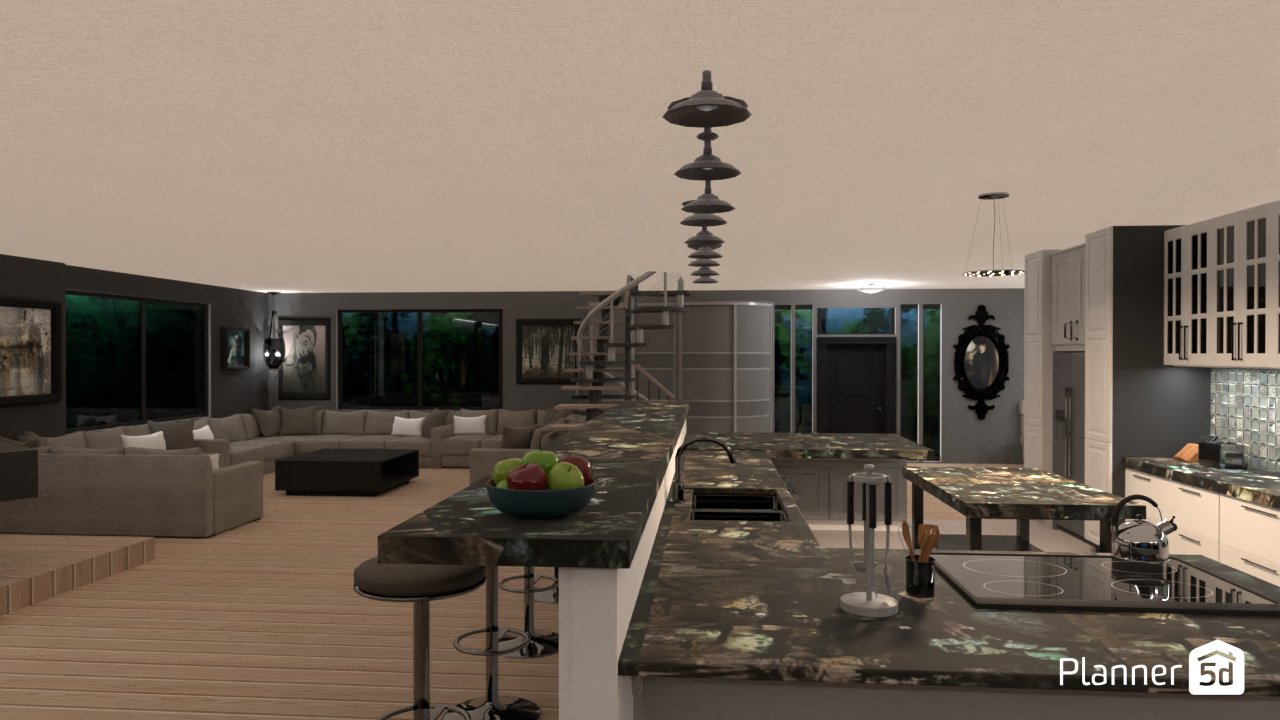 Entertainment house #12741195 by Aldona