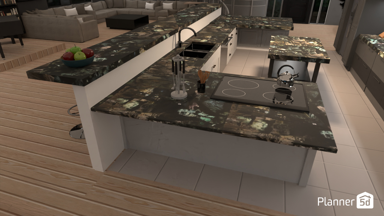 Entertainment house kitchen #12741299 by Aldona