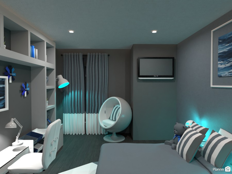 Bedroom! #4105375 Por Huzaifah Al-Quraishi