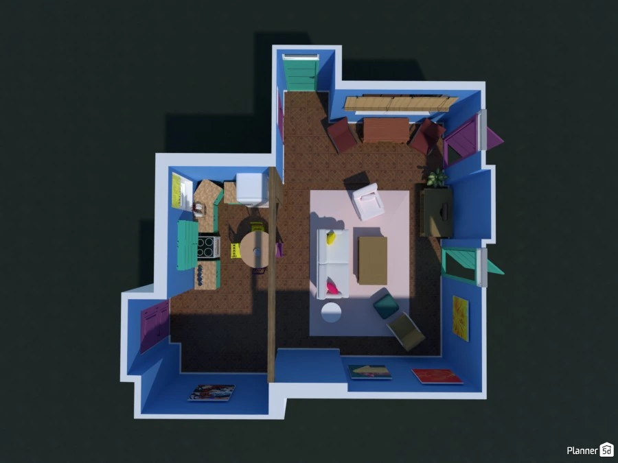 Monica’s Apartment from Friends #84634 by .