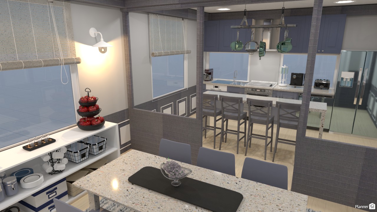 Cocina sencilla/ comedor. #3477684 by Hall Pat