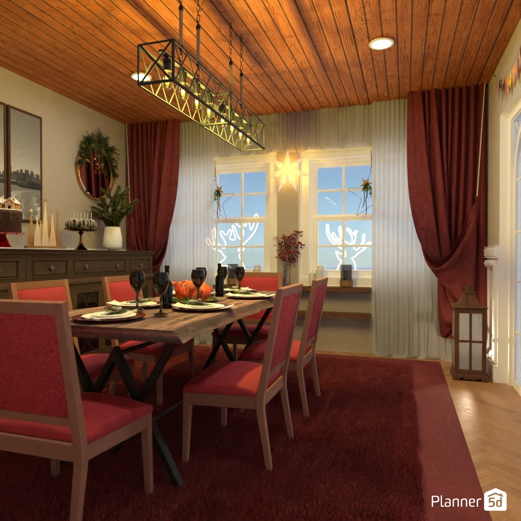 DB: Thanksgiving Day - room shell copy #23402915 by Editors Choice