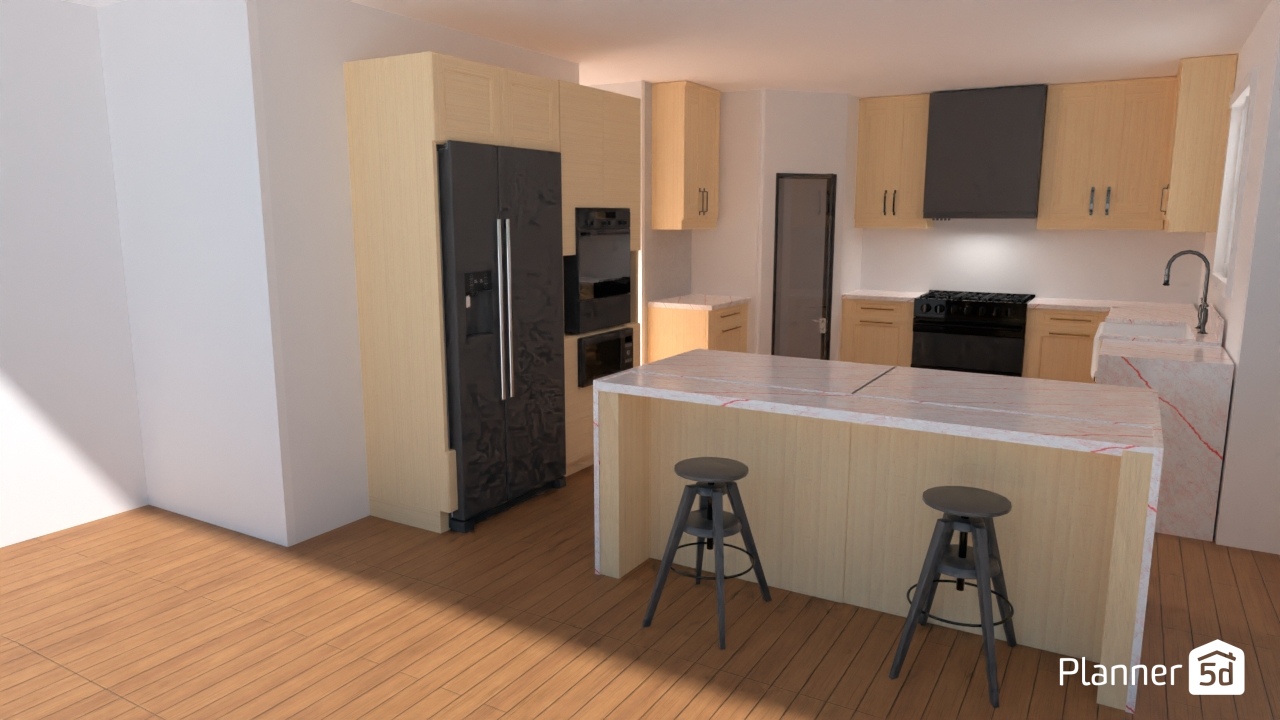 Kitchen and living room #22528782 by User 151951818
