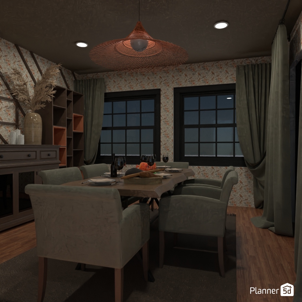 DB: Thanksgiving Day - room shell copy #23437755 by Editors Choice