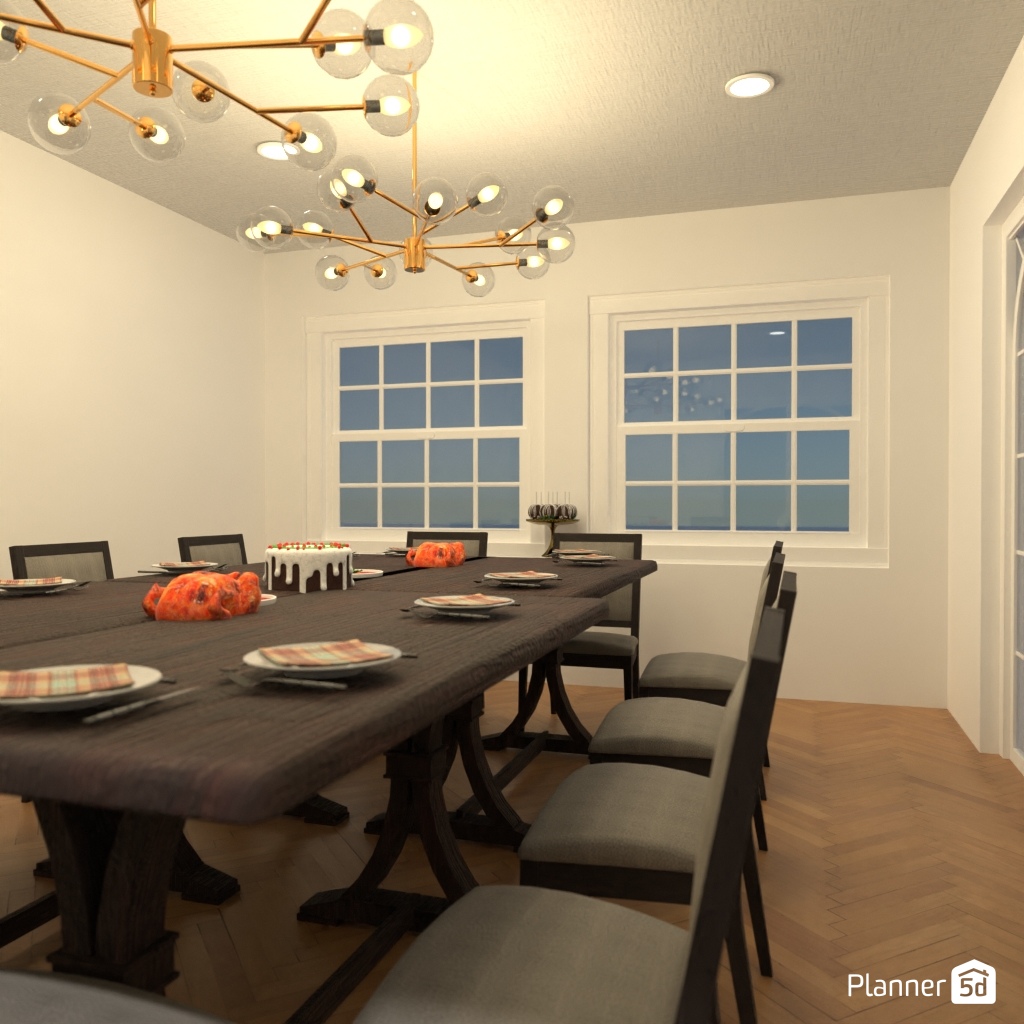 DB: Thanksgiving Day - room shell copy #23448731 by Editors Choice