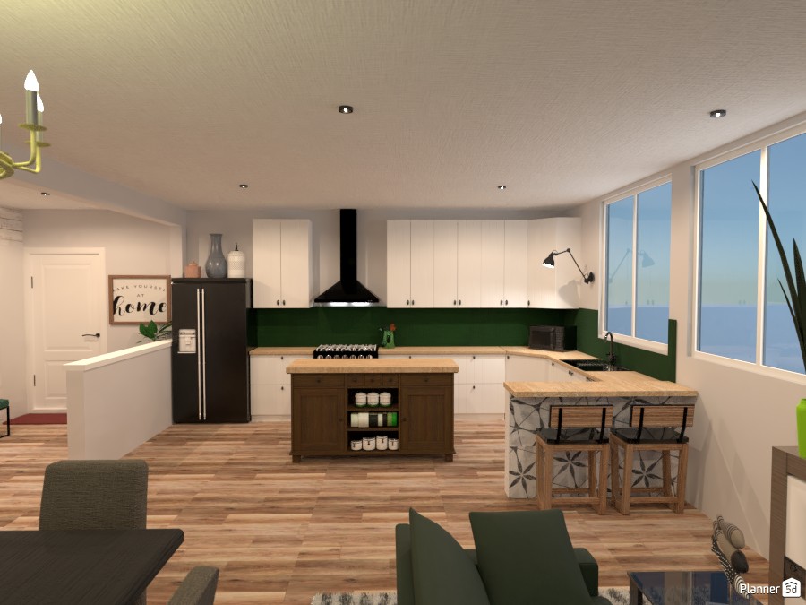 Farmhouse Kitchen #3048220 by Isabel