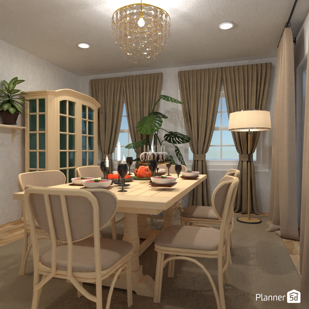 DB: Thanksgiving Day - room shell copy #23453243 by Editors Choice