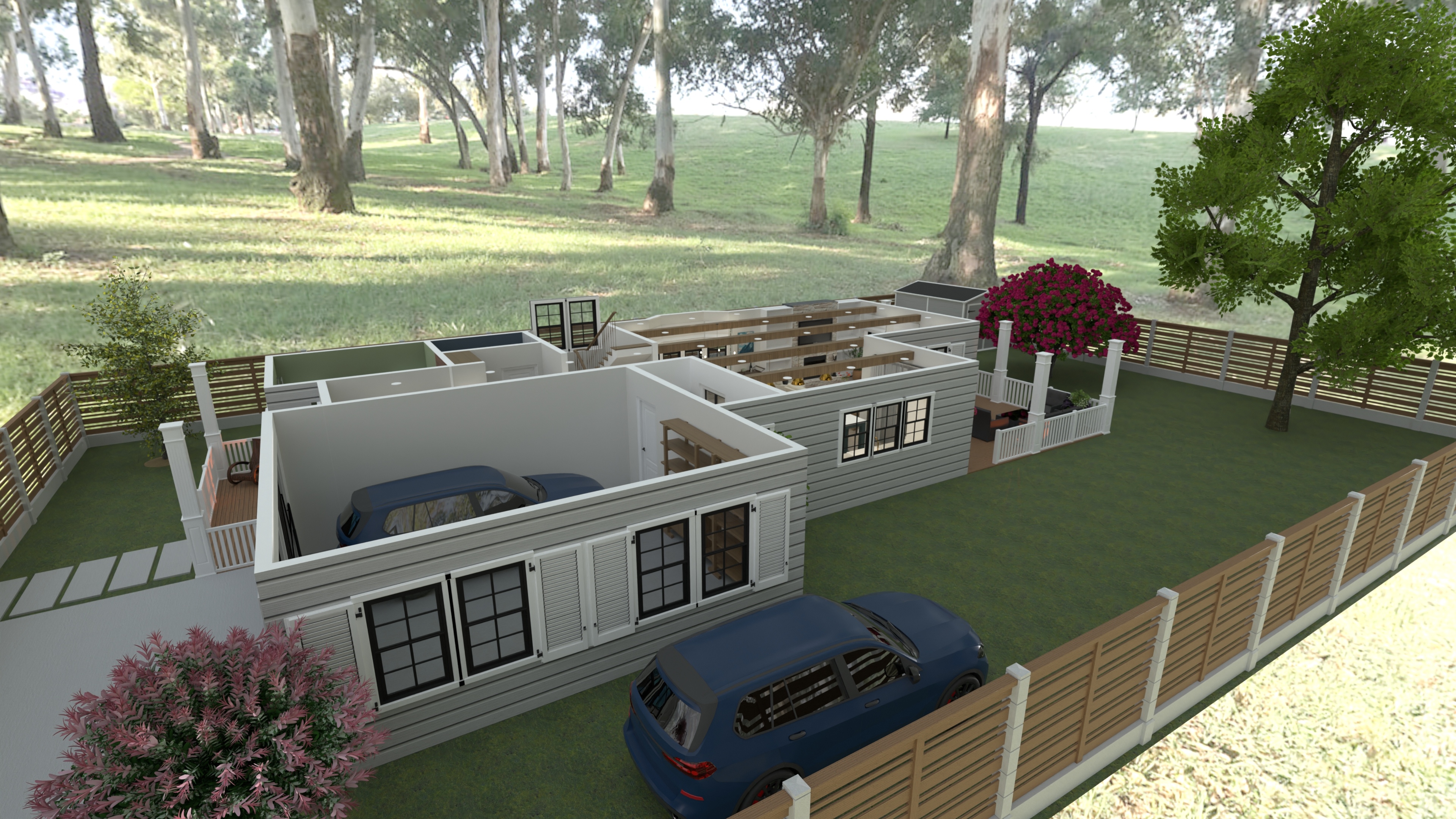 Two-story house #25811100 by TheProject.Club