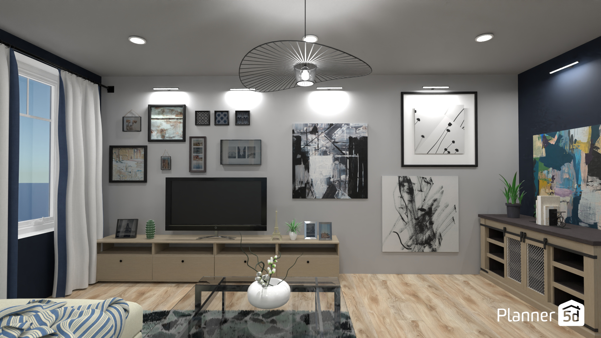 Contest -living rrom with paintings #20958650 by Rita