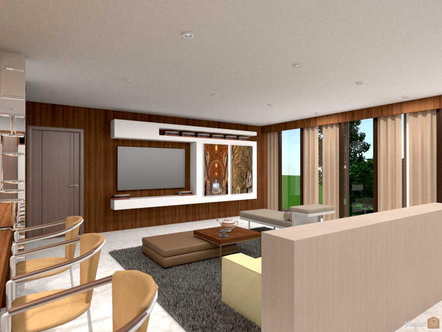 Salón Moderno #1018003 by Jessica✅