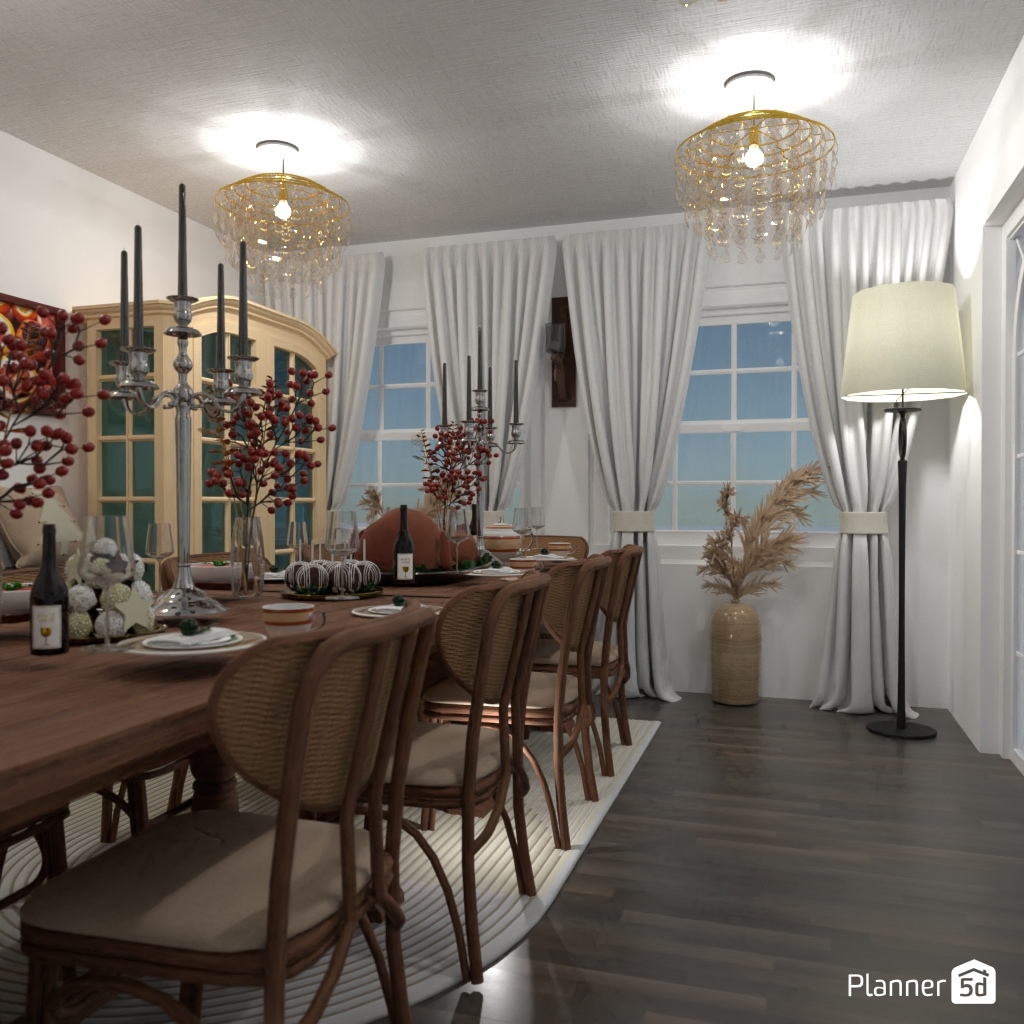 DB: Thanksgiving Day - room shell copy #23407091 by Editors Choice