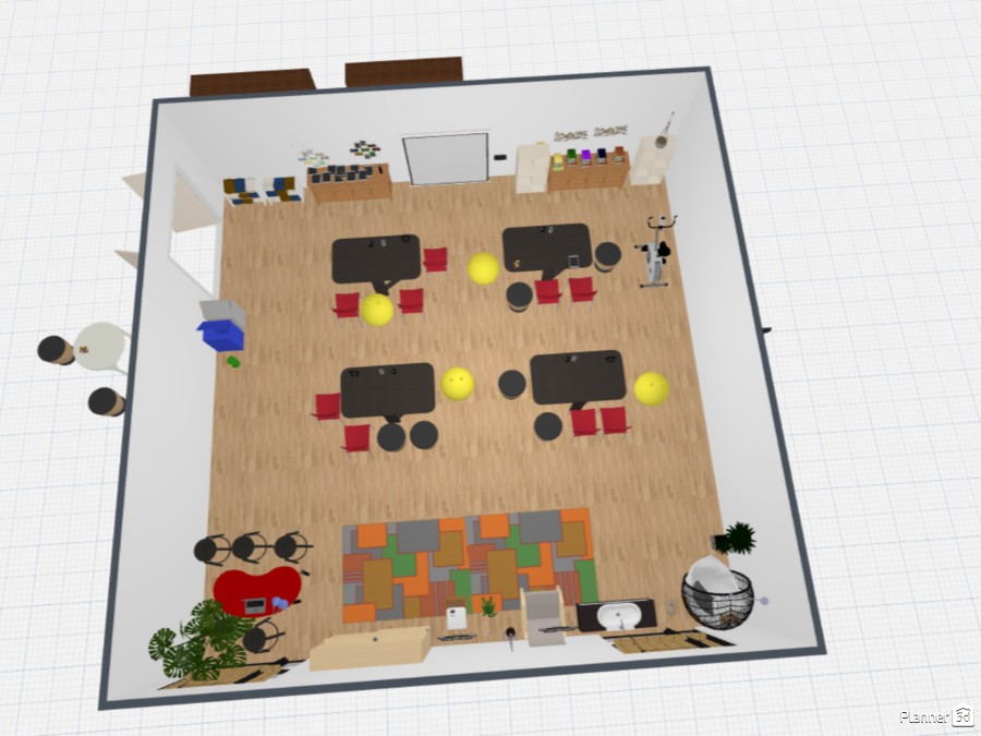 Classroom Design #24783952 by User 168645012