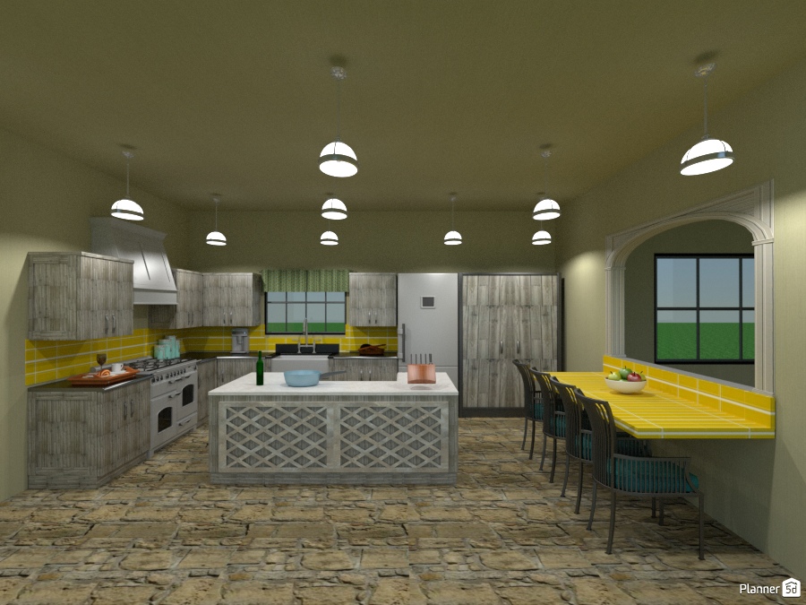 eat in kitchen w large pantry #1461141 by Joy Suiter