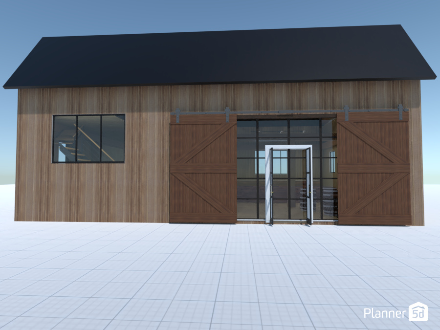 Barn Front #6707458 by Ashlee Weis