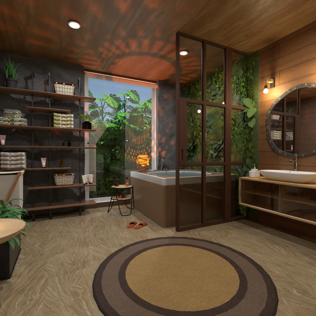 Biophilic Bathroom #13078531 by Editors Choice