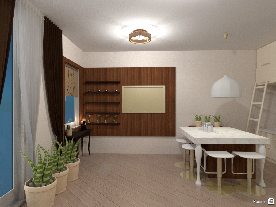 Кухня студия #1410788 by Татьяна Максимова