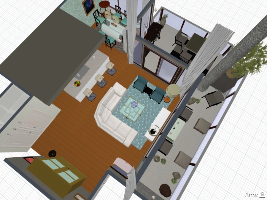 Condo Great Room & Outdoors #3003096 by LJRVancouver