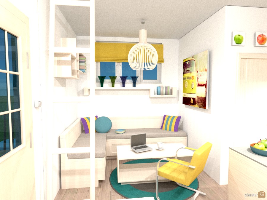 Tiny Home #1 - Living Room #1267278 by Pisces Rising Design