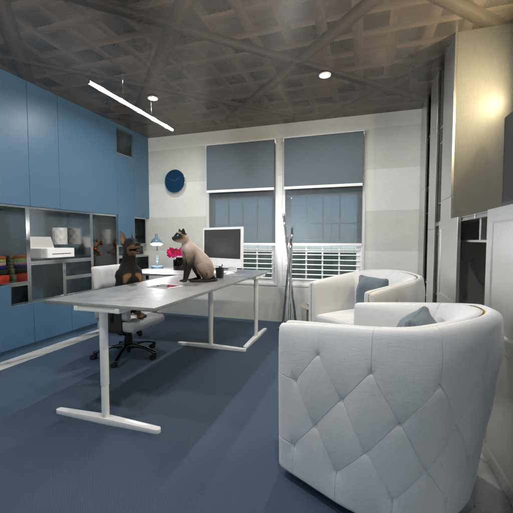 Blue wall #15100903 by Editors Choice