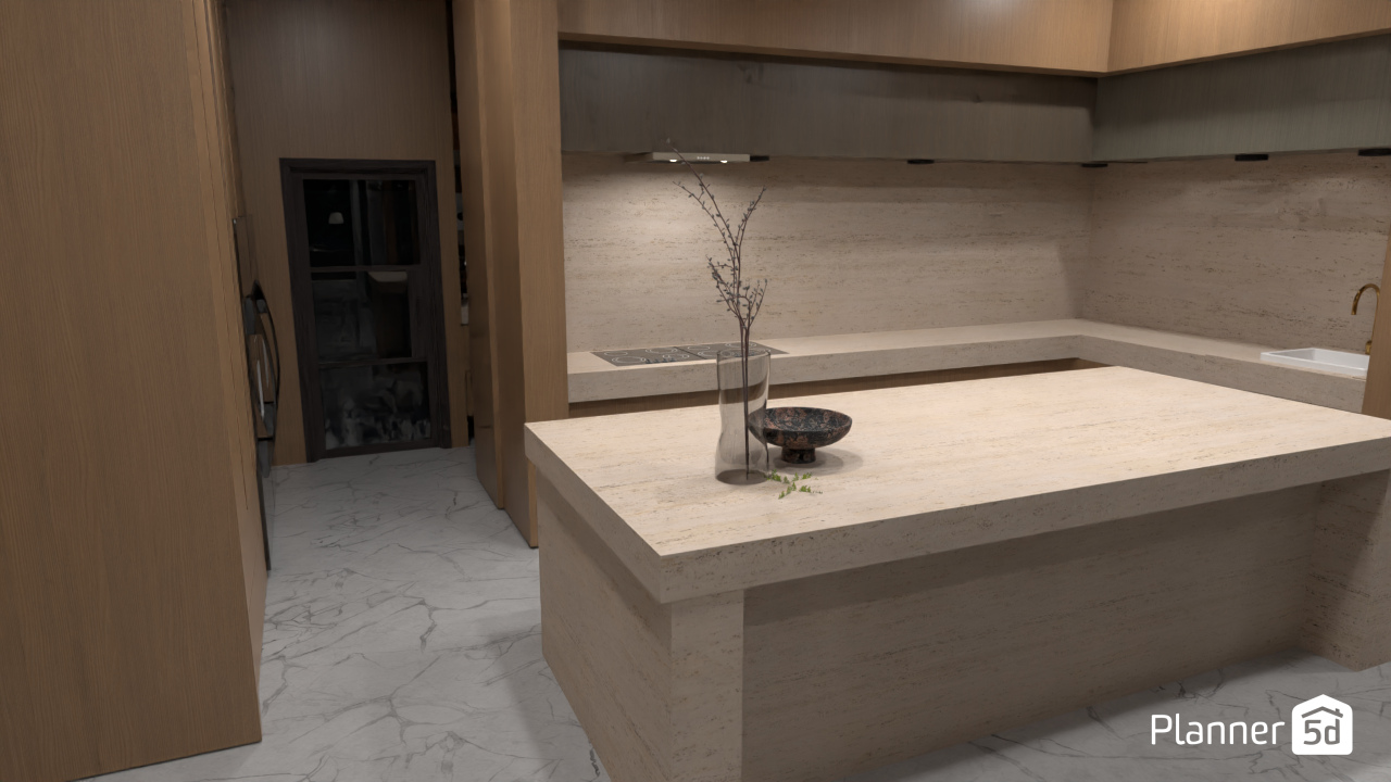 minimalistic kitchen #13242535 by Kawthar khalfaoui