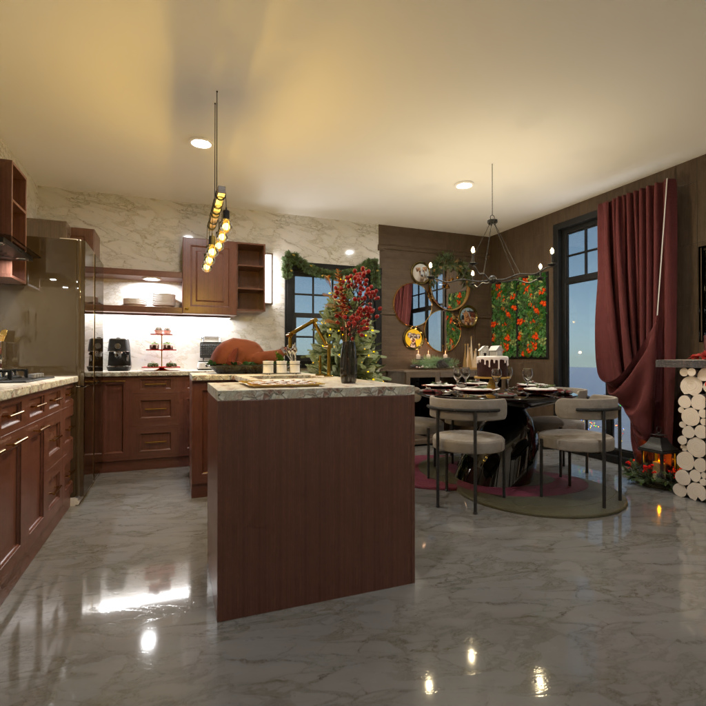 Christmas is coming to.. kitchen #10705300 by Editors Choice