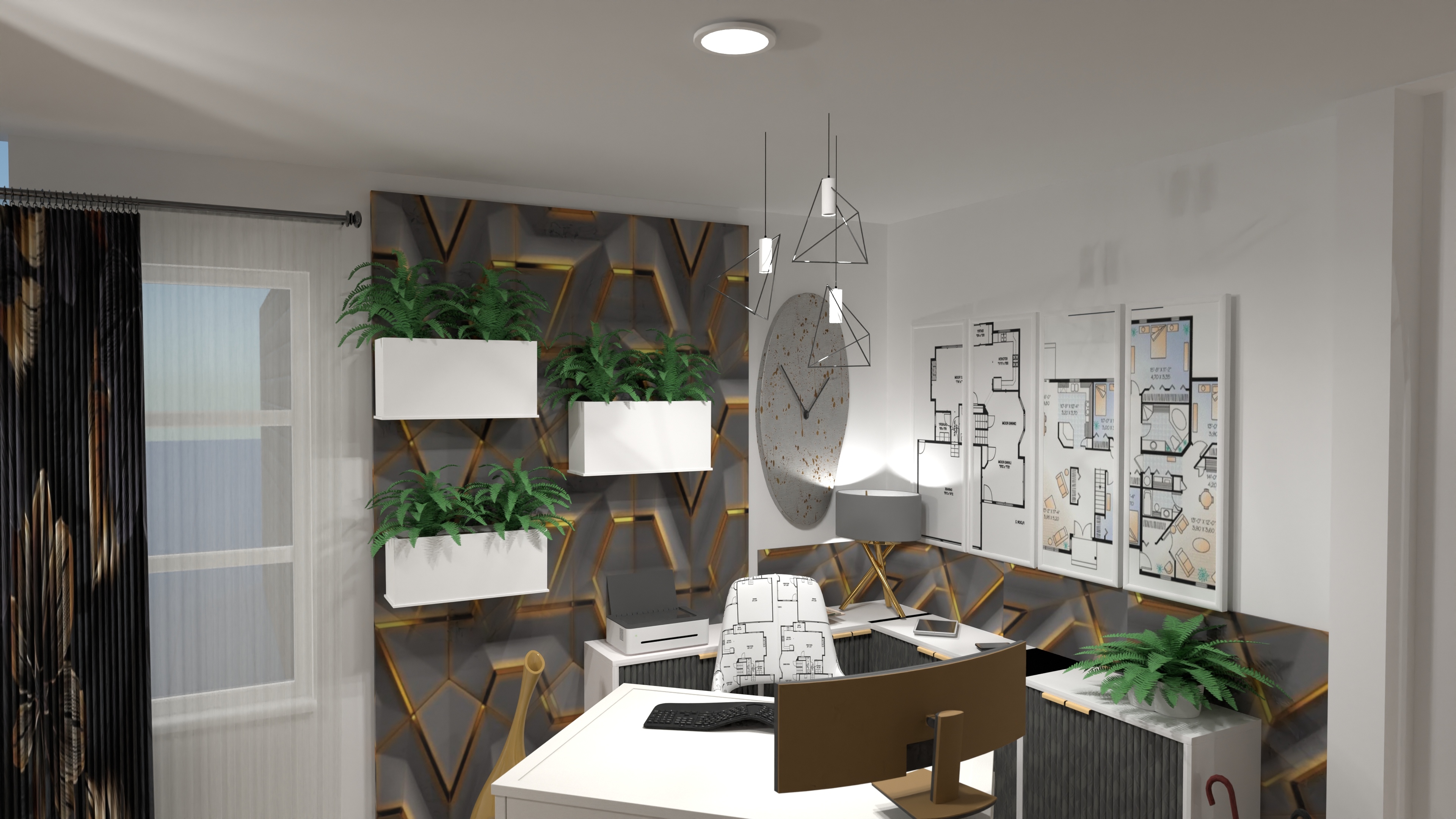 #2 4579 s. Jebel Virtual stage Tri-level. 7800+sq ft copy #26486264 by GPB Design