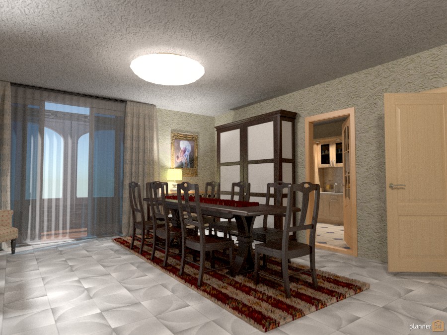 Lago Maggiore: Sala da pranzo (con vista cucina) #1011591 by Micaela Maccaferri